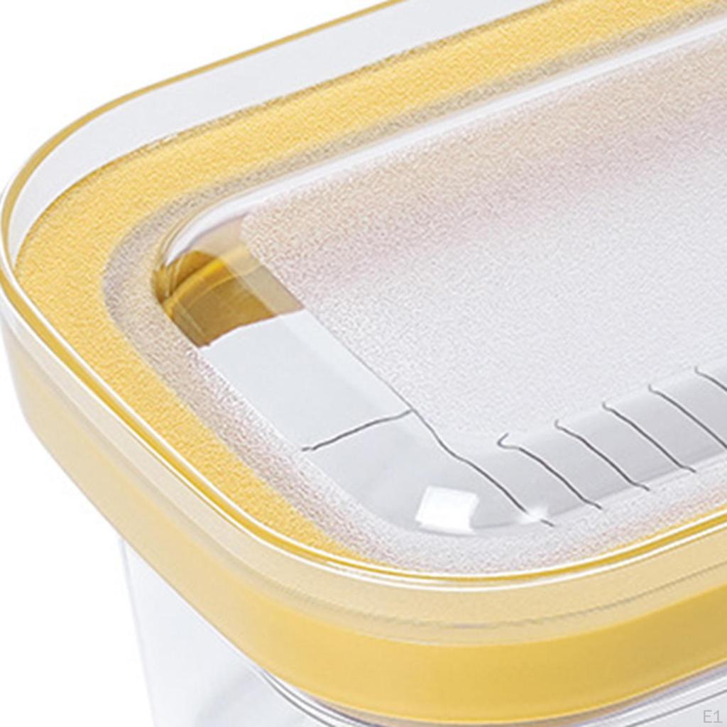 Butter Cutting Storage Box Dish Container Multifunctional Sealing Keeper for