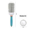 Hair Comb Professional Salon Hair Brush Hair Styling Hairbrush Hairdressing Comb Round Curly Rollers Tools Blue