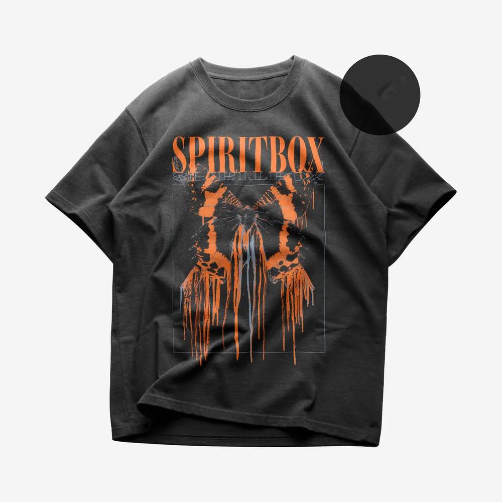 Spiritbox Band Butterfly Black T Shirt Full Size S-5XL Unisex T-Shirt XXL