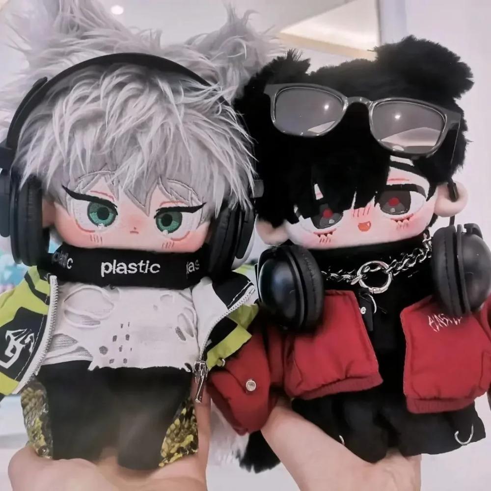 [in Stock]20cm Anime Ava Alien Stage Till Ivan Plush Cotton Handsome Boy BL Stuffed Body Cosplay Tail with Ear Birthday Gift