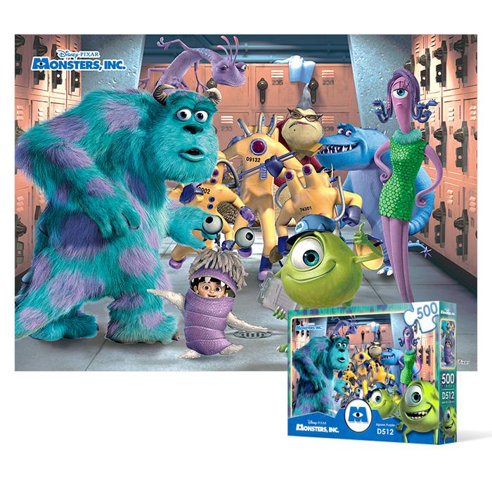 Monsters Inc. 2 Pussel Disney Animation 500 Bitar