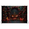 Mocsicka Christmas Tree Backdrop Photography Home Candle Wall Gift Decoration Background Props Studio Wallpaper Banner Photocall