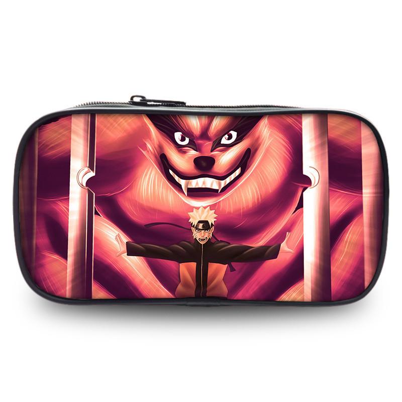 Naruto Anime Character Print Student Single Layer Stationery Storage Bag