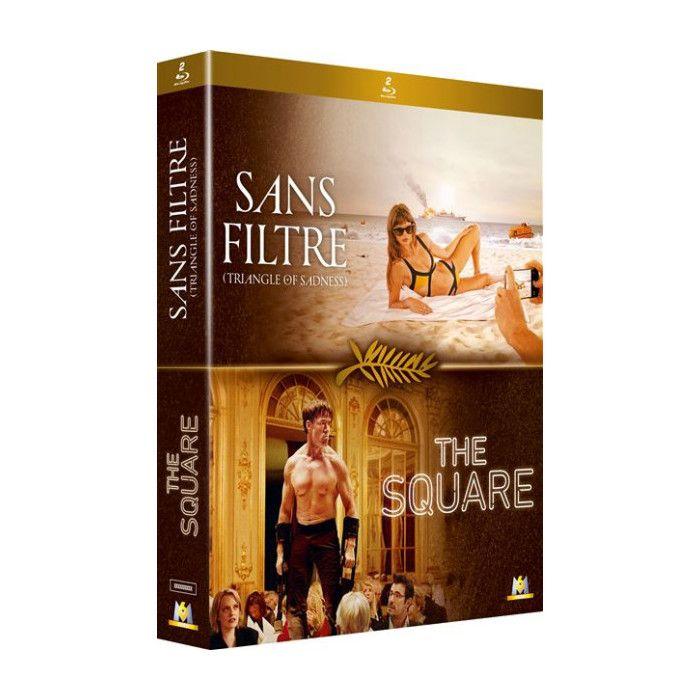 Coffret Palme d'Or : Sans Filtre (Triangle of Sadness) + The Square Blu-ray