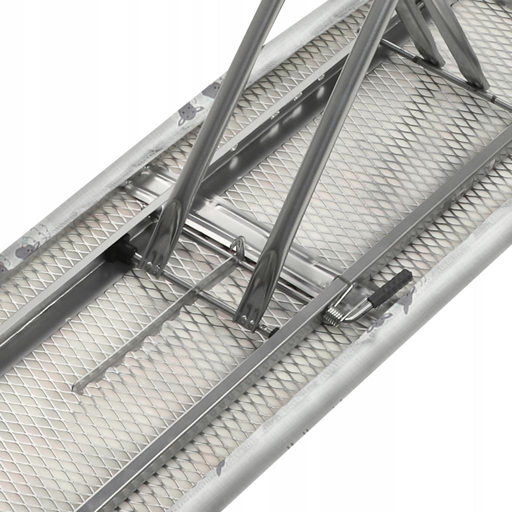 KADAX Ironing Board 110x30cm Foldable With Iron Holder Small Solid