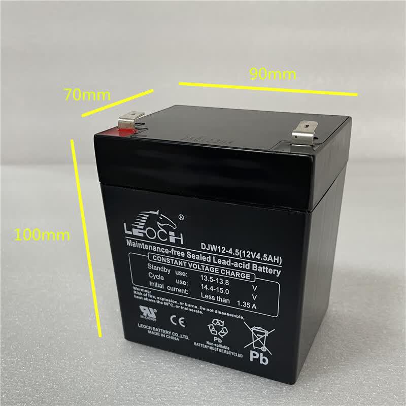 LEOCH DJW12 Series 12V VRLA Maintenance-Free Battery