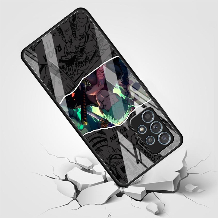 OneS P-ieceS Anime Case for Samsung Galaxy A12 A10 A13 A20 A21 A06 A14 A30 A15 A50 A73 A34 A16 A02 A36 A71 A56 A35 A25 A51 A52