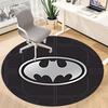 1pc Batman Office Round Area Rug, Under Office Chairs Bedroom Living Room Home Decor, Room Deco, Available In Various Sizes