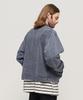 Cargobros Vintage Pigment Work Trucker Jacket (Navy)