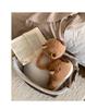 Women's Cute Cartoon Capybara Cotton Slippers - Warm Winter Plush Home Wear