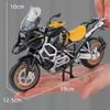 1/12 Scale R1250 GS Diecast Motorcycle Model Toy with Sound and Light for Kids Toddler Boys Girls Gift Collection
