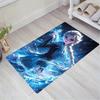 1pc Frozen Pattern Area Rug Soft Flannel Floor Mat for Living Room,Office,Bedroom and Carpet,Sofa Coffee Table Floor Mat