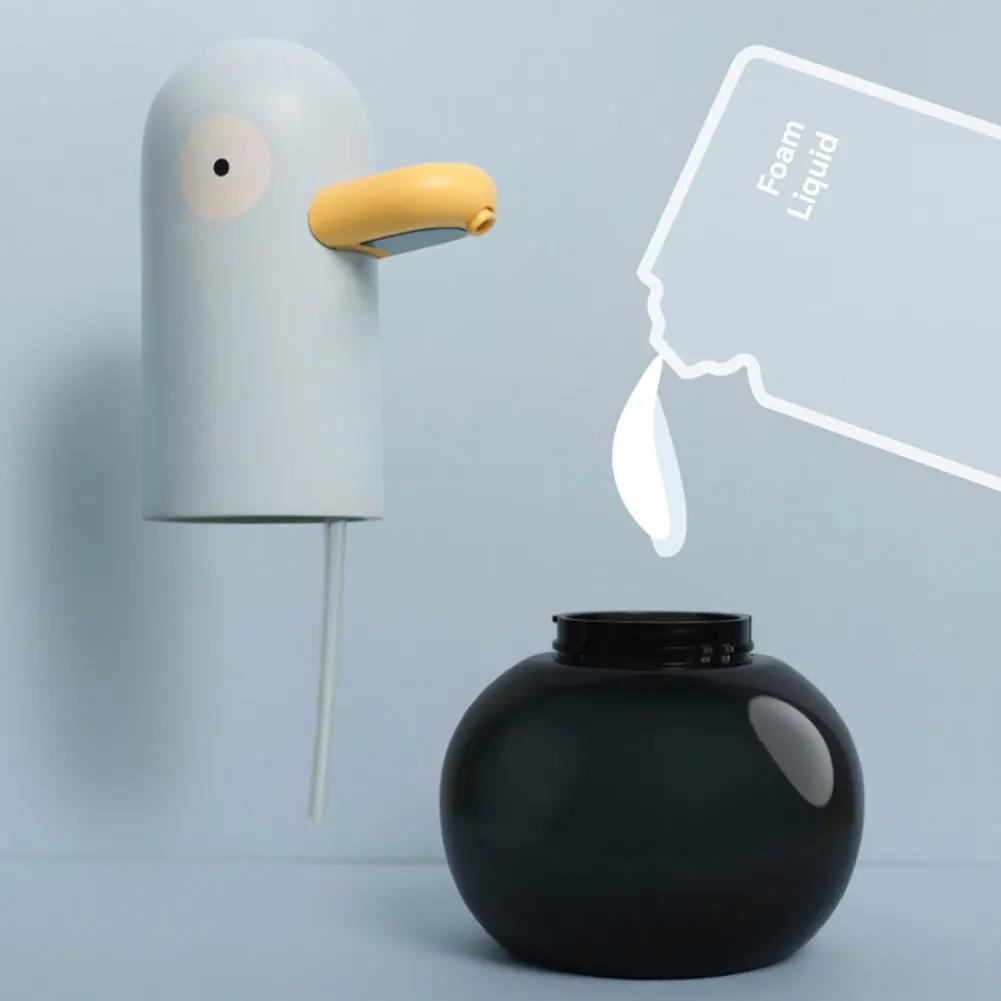 Automatic Foam Soap Dispenser Contactless Duck Shape Soap Dispenser Infrared Sensor Soap Dispenser Rechargeable 400ML