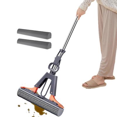PVA Schwammmopp Bodenwischer Schwammwischer mit verstellbarem Griff Effiziente Reinigung Saugfähiger Schwammmopp Reinigungsgeräte