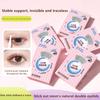 256 Patches Double Eyelid Tape Beige Self-Adhesive Eye Makeup Stickers Transparent Invisible Double Eyelid Tape Big Eyes Makeup