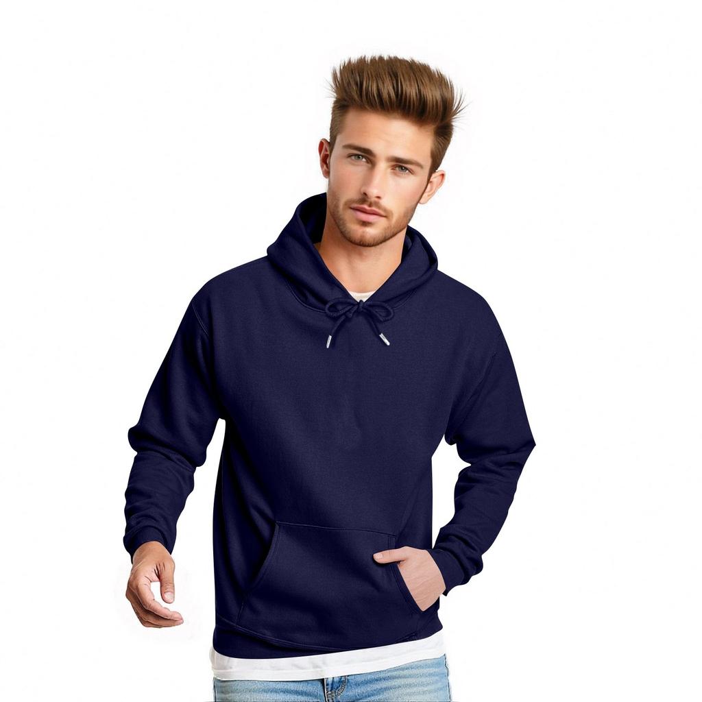 Men's Fashion Loose Sweatshirt Casual Daily Long Sleeve Color Top