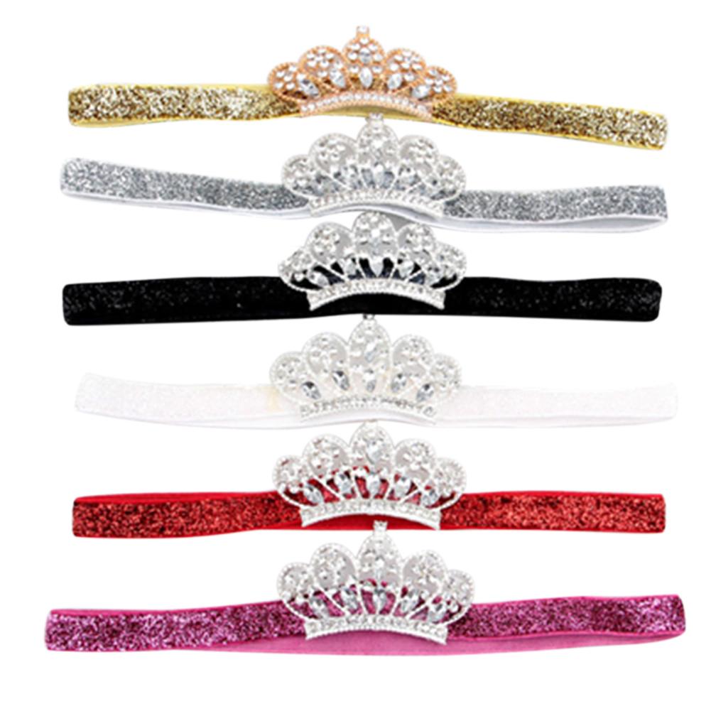 Girl Toddler Headband Crown Design Little Girls Party Hair Delicate Band
