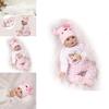 Realistic 16" Soft Silicone Reborn Doll With Handmade Details And Lifelike Blue Eyes