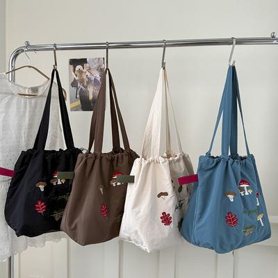 New Canvas Bag Women's Large-capacity Casual Shoulder Bag Cute Bag