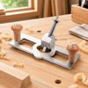 Compact Manual Router Plane with Adjustable Blades for Precision Woodworking and Carpentry Tasks