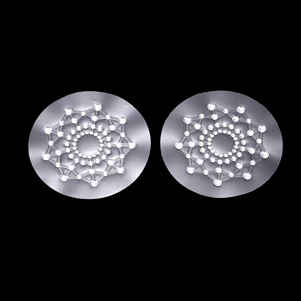 Chest Paste Breast Petals Lingerie Nipple Cover Breasts Stickers Rhinestone Nipple Breast Bra Pad