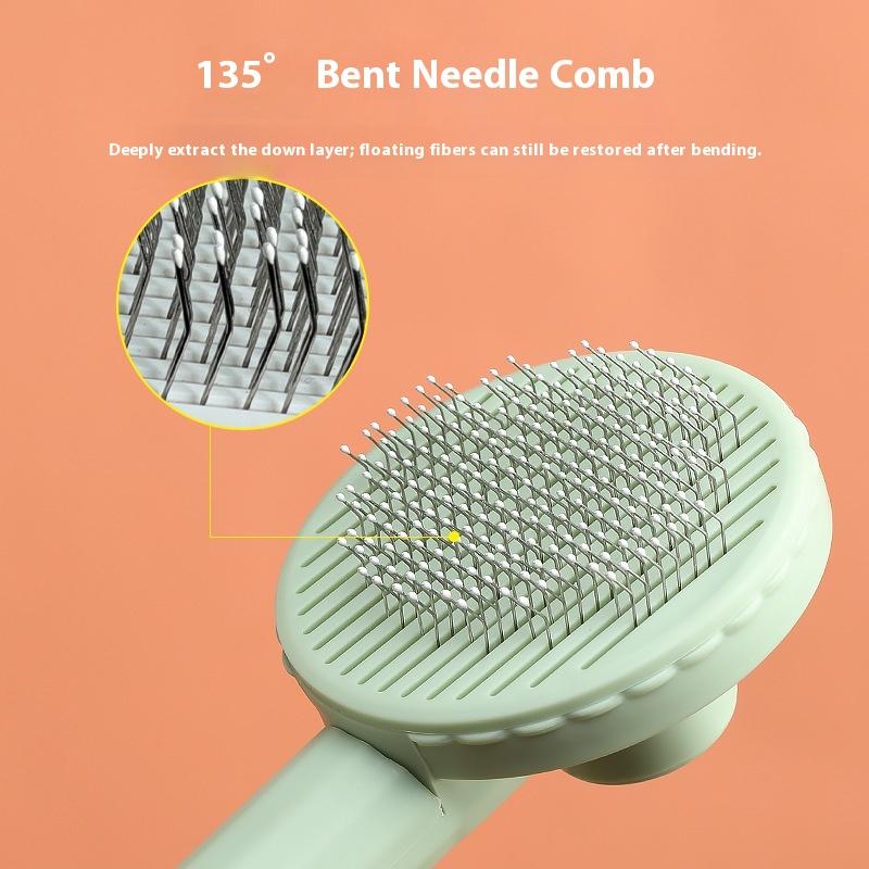 Pet Comb Removal Cleaning Grooming Brush Massage Grooming Brush Pet Cat Dog Hair Remover Combs Cat Dog Cleaning Care Supplies