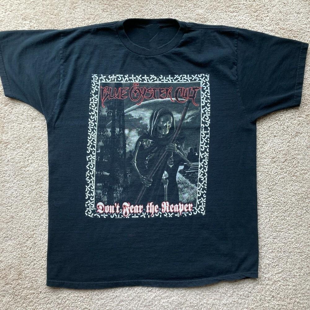 Vintage Blue Öyster Cult Band DON T FEAR THE REAPER Shirt Unisex S to 5XL MQ328 Unisex T-Shirt XXXXL