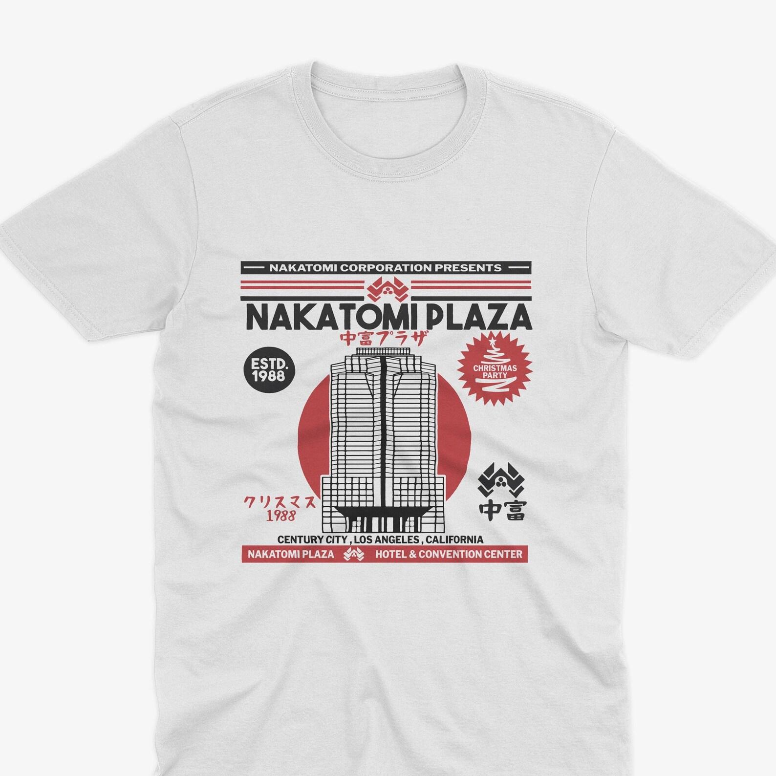 Nakatomi Plaza Christmas Party 1988 Retro Vintage Tee, Nakatomi Plaza T-Shirt, Die Hard Inspired T-Shirt, Christmas T-Shirt, 2XL