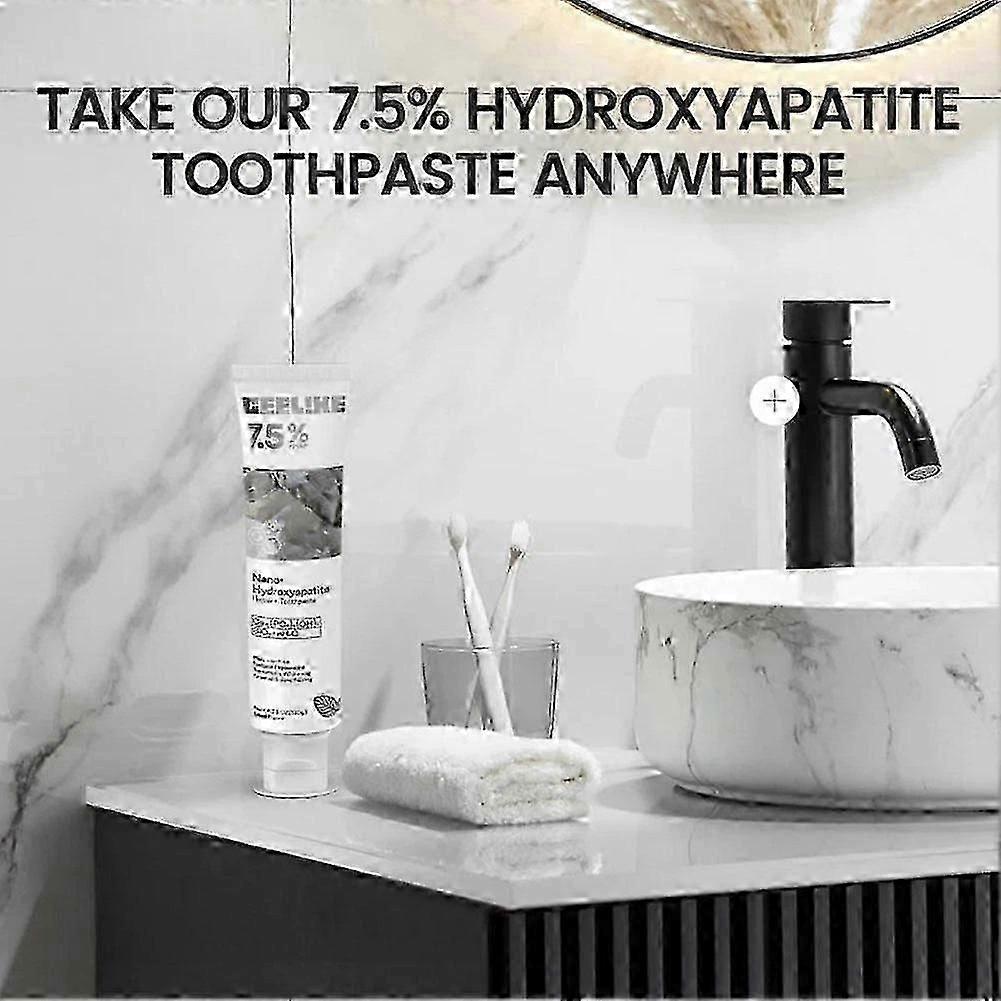3x CEELIKE Hydroxyapatitová zubní pasta Posílení skloviny & Citlivost. Bělení