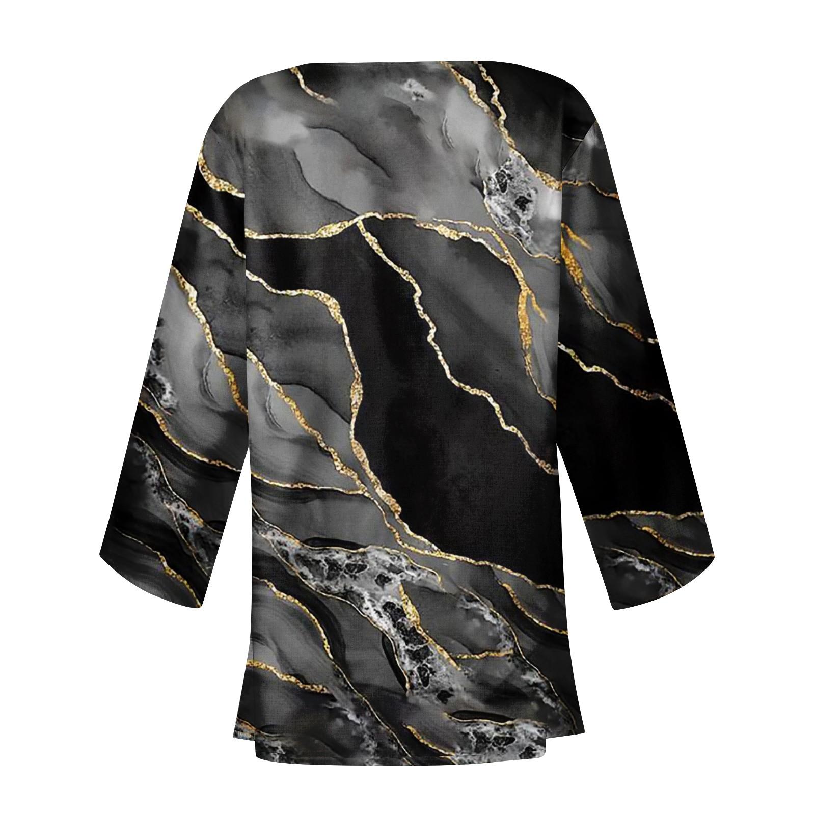 Женская повседневная модная легкая куртка средней длины с принтом в стиле ретро — фото 5