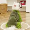 Gestreiftes Hunde- Haustierbekleidung Basisschicht