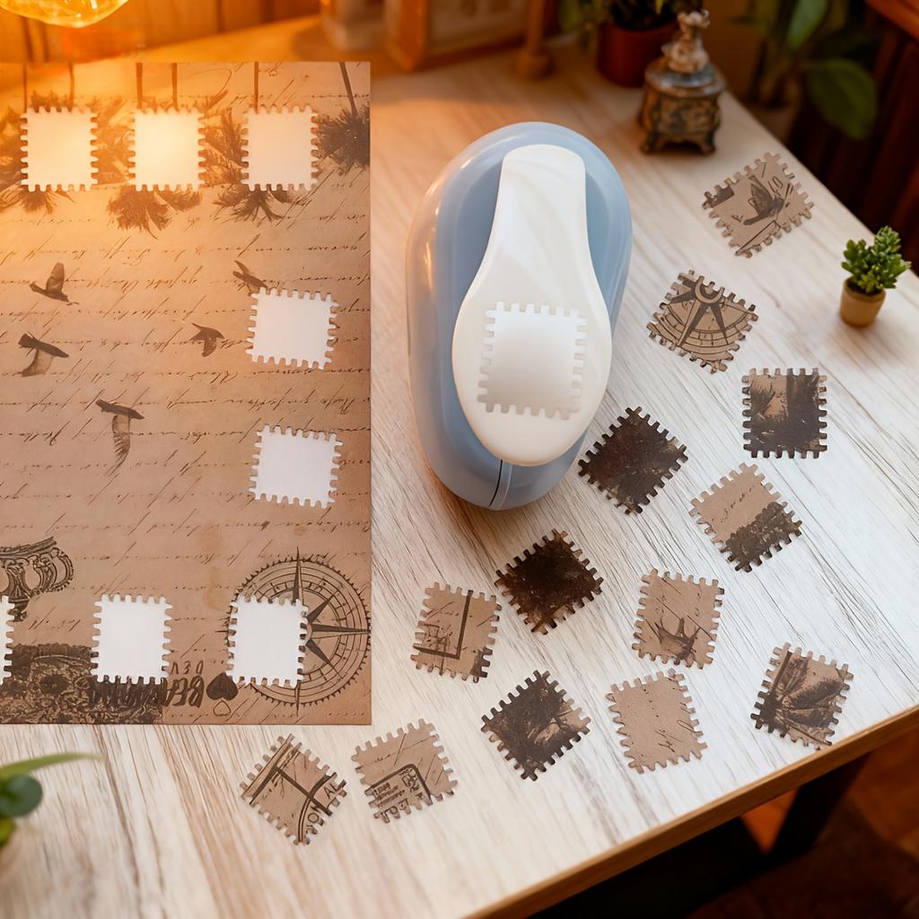 Stempelprägewerkzeug Journal Locher Kreatives Handgemachtes Scrapbooking DIY Bastel Journaling Material handgemachtes Prägewerkzeug