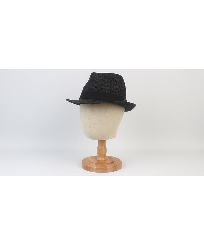 Yunibeosyeolkemiseuteuli Bu Check Black Short Fedora Summer Fedora