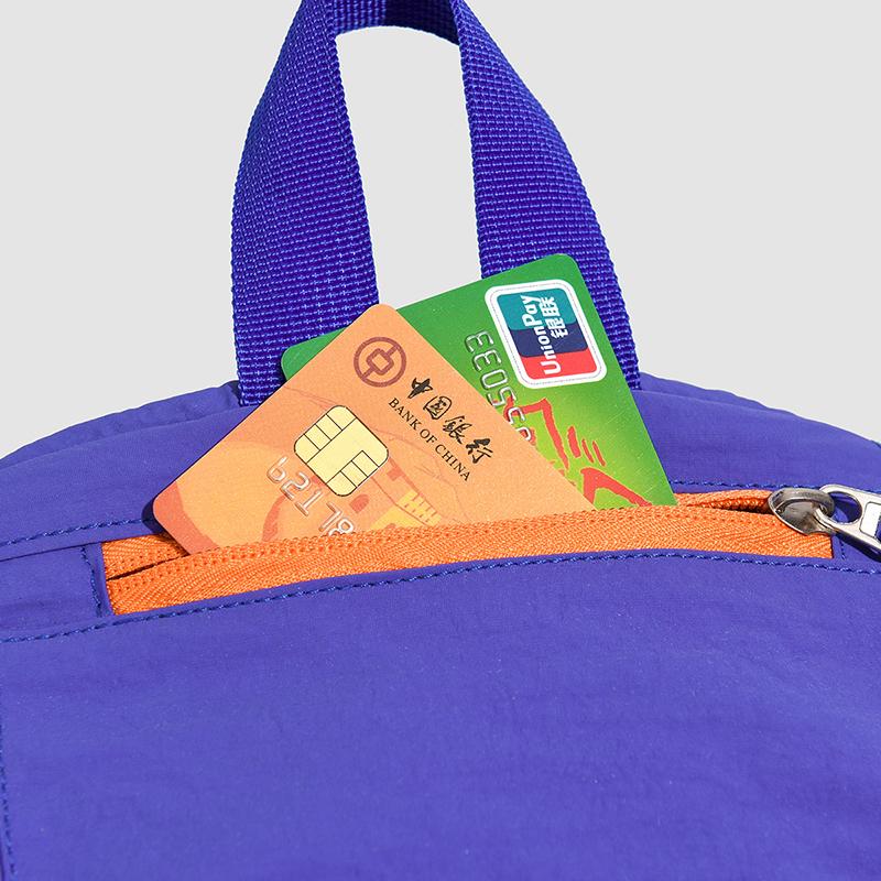 Lightweight Nylon Backpack for Women Men Casual Colorblock School Bag Outdoor Travel Pack