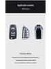 BMW Carbon Fiber Key Case for X1, X3, X5, X6, 3 Series, and 7 Series.