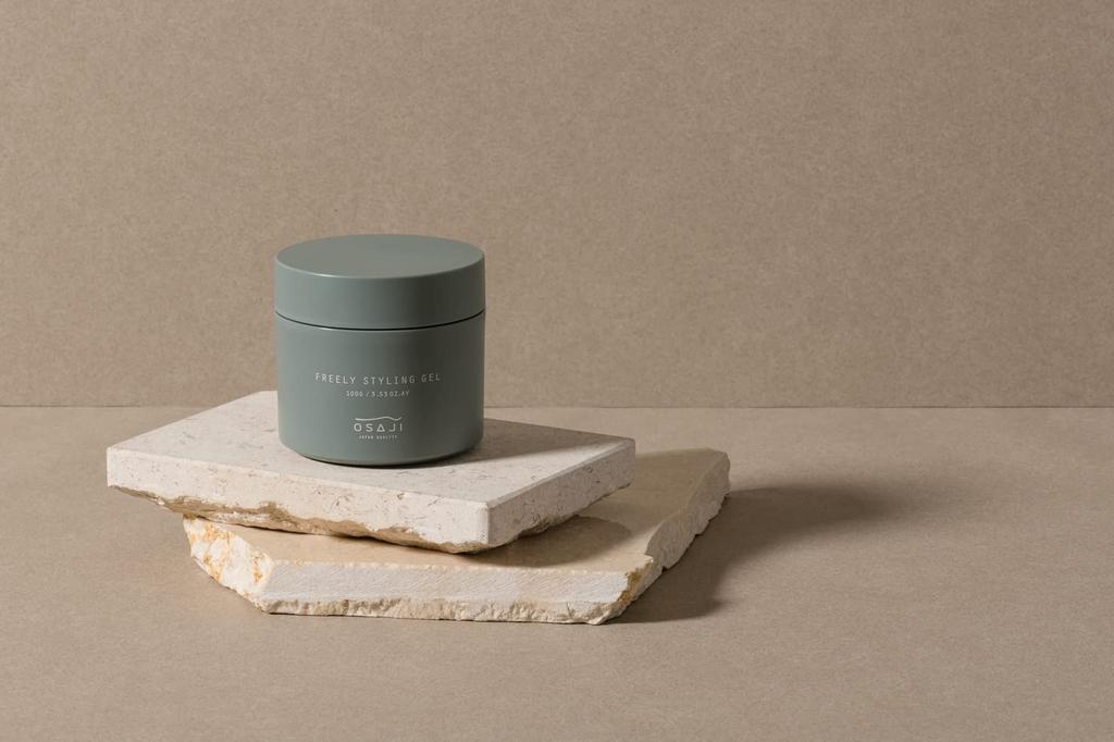 Osaji Freely Styling Gel, Hair Gel, Shiny Hair, Hair Arrangement, 100g