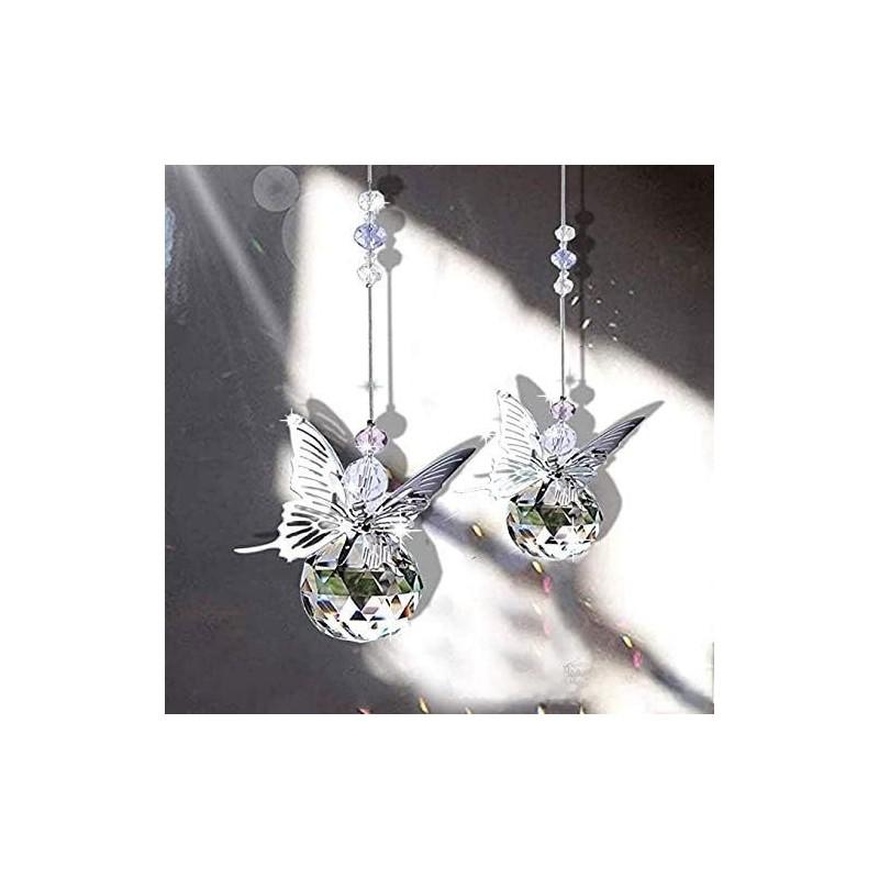 Water Crystal Garden Sun Catcher Window Decor With Geometric Shape For Modern Home Decoration