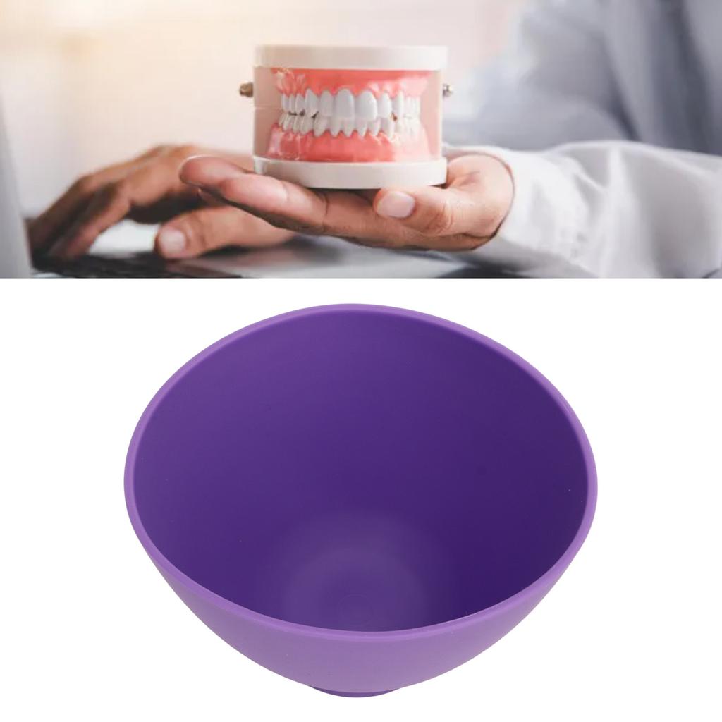 Dental Mixing Bowl Reusable Multi Functional Flexible Plaster Dental Mixing Bowl for
