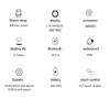 Rose Golden Smart Watch Ultra Thin Luxury Smartwatch Bluetooth Call Custom Dial Health Monitor Fitness Wristwatch for Ladies