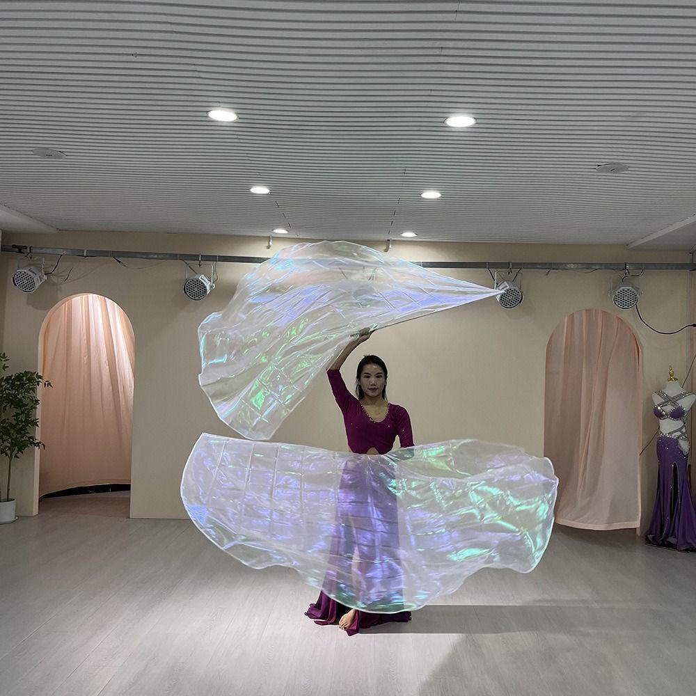 Scalable Rods Belly Dance Accessories Props Multicolor Dance Props New Colorful Scarves Flag