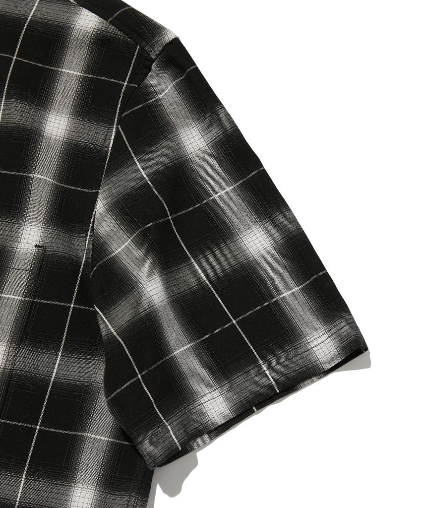 Seuweideu Check Short Sleeve Shirt [Black]