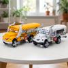 Toy Car Model Rugged Die-Cast Construction Replica Film Vehicle Toy Cow School Bus Ignite Racing Imagination Car World Toy