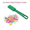 ABS Bingo Wand Set Color Sorting Magnetic Chip Set New Educational Game Set  for Children