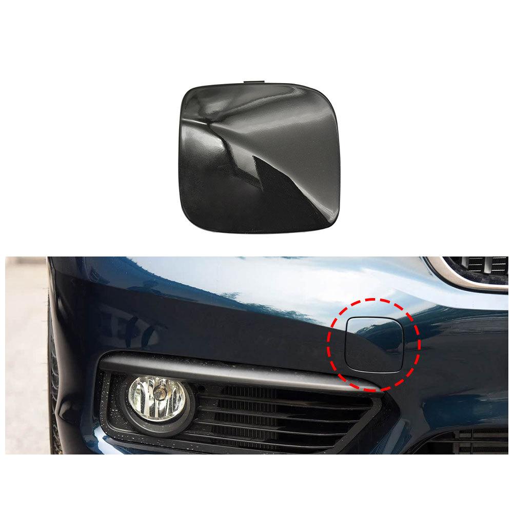 For BMW 1 Series Front Bumper Trailer Cover F20 LCI Front Bumper Towing Hook Cover 51117387170 2015-2018 чёрный