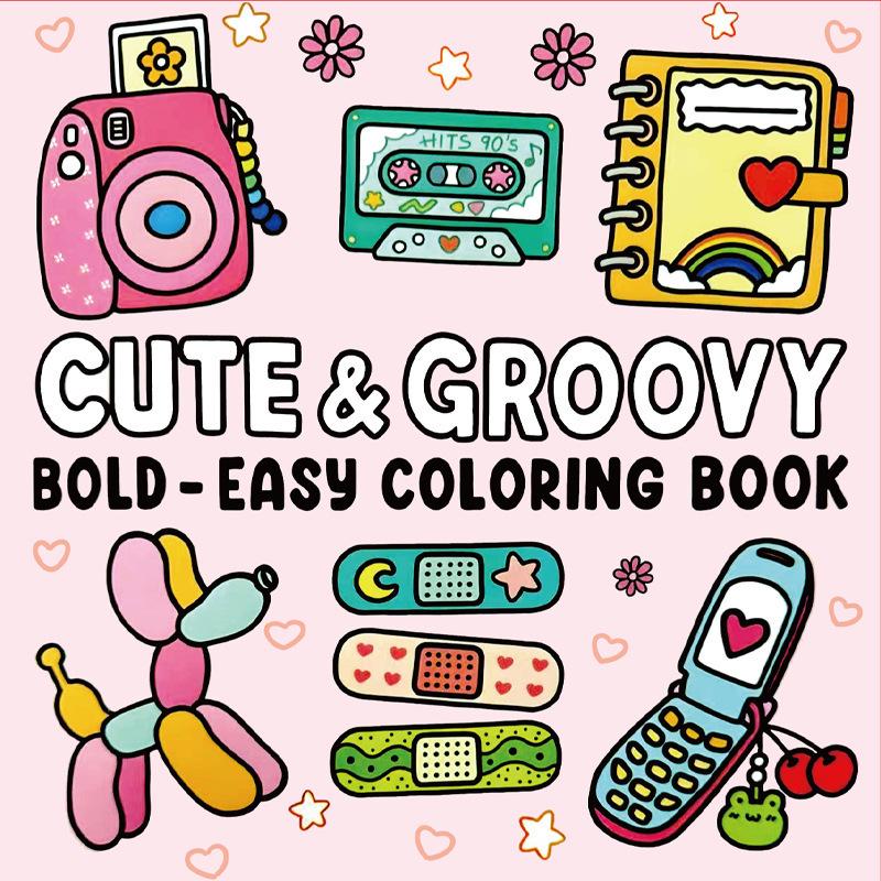 Spooky Cutie: Monster Series - Children's Doodling & Coloring Book