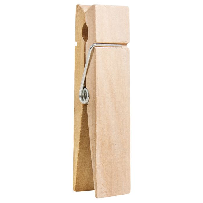 Giant Wooden Clothes Peg - 3.5 X 15 Cm