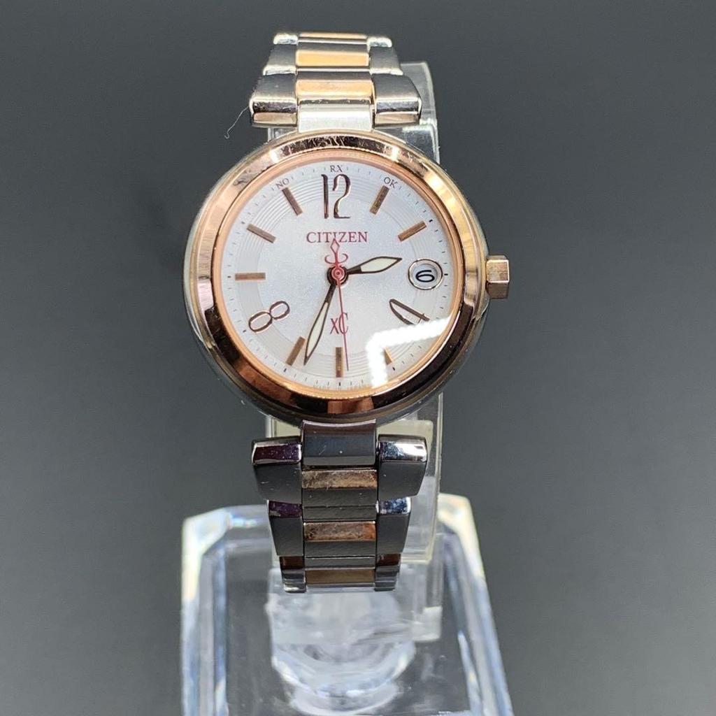 Used Excellent Condition, Citizen xC Ladies Watch, Rose Gold, Two-tone Color