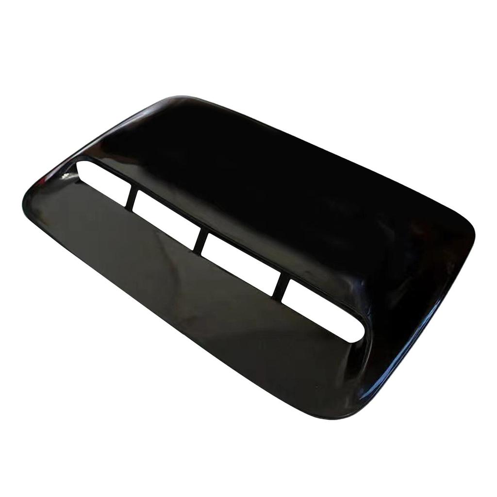 Hood Scoop Universal Black Car Air Flow Intake Inlet Modification Vent