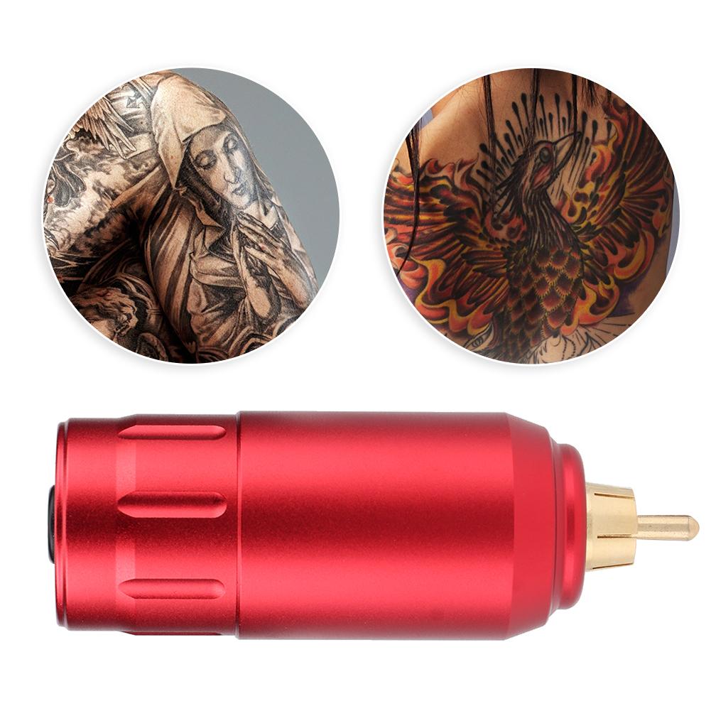 Wireless Power Supply Ultra Light Mobile Battery Pack 1200mAh RCA Connection for Tattoo Pen