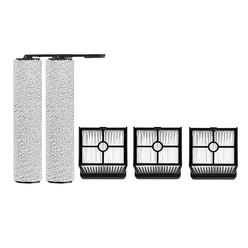 

A78E-Roller Replacement Kit For MOVA K10/K10 Pro, Trouver K10/K10 Pro Vacuum Cleaner- Main Brush HEPA Filter Included